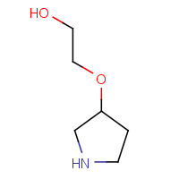 1404531-37-8 2-pyrrolidin-3-yloxyethanol chemical structure