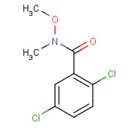 674346-55-5 2,5-dichloro-N-methoxy-N-methylbenzamide chemical structure