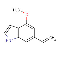 1181566-81-3 6-ethenyl-4-methoxy-1H-indole chemical structure