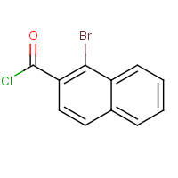 76373-11-0 1-bromonaphthalene-2-carbonyl chloride chemical structure