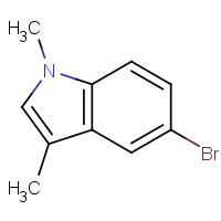 10075-49-7 5-bromo-1,3-dimethylindole chemical structure