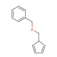 39939-07-6 cyclopenta-2,4-dien-1-ylmethoxymethylbenzene chemical structure