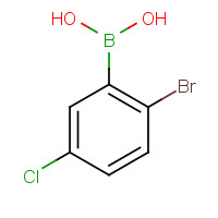 1217501-18-2 (2-bromo-5-chlorophenyl)boronic acid chemical structure