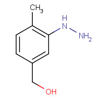 887592-65-6 (3-hydrazinyl-4-methylphenyl)methanol chemical structure