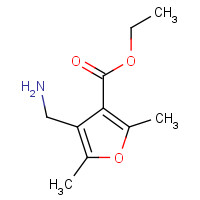 883544-97-6 ethyl 4-(aminomethyl)-2,5-dimethylfuran-3-carboxylate chemical structure
