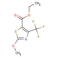 1196157-37-5 ethyl 2-methoxy-4-(trifluoromethyl)-1,3-thiazole-5-carboxylate chemical structure