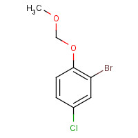201748-37-0 2-bromo-4-chloro-1-(methoxymethoxy)benzene chemical structure