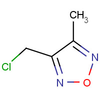 62642-47-1 3-(chloromethyl)-4-methyl-1,2,5-oxadiazole chemical structure