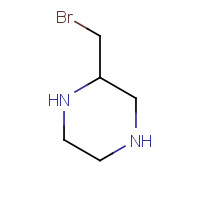 804425-48-7 2-(bromomethyl)piperazine chemical structure