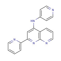 1330531-59-3 2-pyridin-2-yl-N-pyridin-4-yl-1,8-naphthyridin-4-amine chemical structure