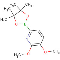1131335-62-0 2,3-dimethoxy-6-(4,4,5,5-tetramethyl-1,3,2-dioxaborolan-2-yl)pyridine chemical structure