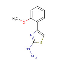299169-54-3 [4-(2-methoxyphenyl)-1,3-thiazol-2-yl]hydrazine chemical structure