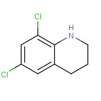 100554-90-3 6,8-dichloro-1,2,3,4-tetrahydroquinoline chemical structure