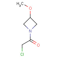 1263277-01-5 2-chloro-1-(3-methoxyazetidin-1-yl)ethanone chemical structure