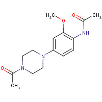 1453198-88-3 N-[4-(4-acetylpiperazin-1-yl)-2-methoxyphenyl]acetamide chemical structure