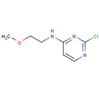 1224600-39-8 2-chloro-N-(2-methoxyethyl)pyrimidin-4-amine chemical structure
