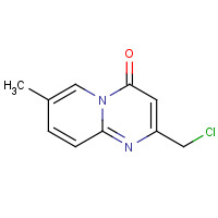 87591-79-5 2-(chloromethyl)-7-methylpyrido[1,2-a]pyrimidin-4-one chemical structure