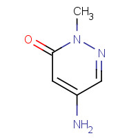 13506-27-9 5-amino-2-methylpyridazin-3-one chemical structure