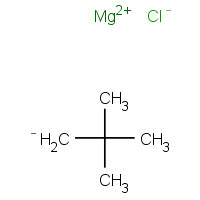 13132-23-5 magnesium;2-methanidyl-2-methylpropane;chloride chemical structure