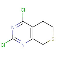 1434142-20-7 2,4-dichloro-6,8-dihydro-5H-thiopyrano[3,4-d]pyrimidine chemical structure