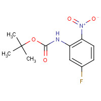 362670-06-2 tert-butyl N-(5-fluoro-2-nitrophenyl)carbamate chemical structure