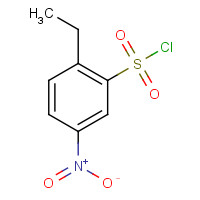 89189-34-4 2-ethyl-5-nitrobenzenesulfonyl chloride chemical structure