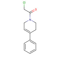 194669-37-9 2-chloro-1-(4-phenyl-3,6-dihydro-2H-pyridin-1-yl)ethanone chemical structure