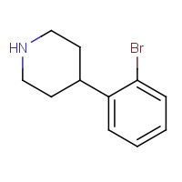 82212-00-8 4-(2-bromophenyl)piperidine chemical structure
