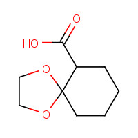4746-93-4 1,4-dioxaspiro[4.5]decane-6-carboxylic acid chemical structure