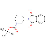 1190890-10-8 tert-butyl 3-(1,3-dioxoisoindol-2-yl)piperidine-1-carboxylate chemical structure