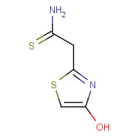 126106-46-5 2-(4-hydroxy-1,3-thiazol-2-yl)ethanethioamide chemical structure