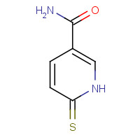 7151-89-5 6-sulfanylidene-1H-pyridine-3-carboxamide chemical structure