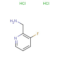 312904-49-7 (3-fluoropyridin-2-yl)methanamine;dihydrochloride chemical structure