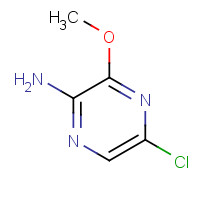 874-31-7 5-chloro-3-methoxypyrazin-2-amine chemical structure
