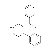 96221-84-0 1-(2-phenylmethoxyphenyl)piperazine chemical structure