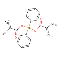 63696-07-1 [2-methylprop-2-enoyloxy(diphenyl)silyl] 2-methylprop-2-enoate chemical structure