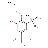 245435-08-9 1-bromo-3,5-ditert-butyl-2-propoxybenzene chemical structure