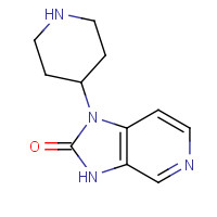 185962-07-6 1-piperidin-4-yl-3H-imidazo[4,5-c]pyridin-2-one chemical structure