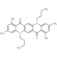 850815-10-0 5,12-dibutyl-1,3,8,10-tetramethylquinolino[2,3-b]acridine-7,14-dione chemical structure