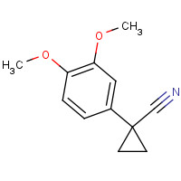 20802-15-7 1-(3,4-dimethoxyphenyl)cyclopropane-1-carbonitrile chemical structure