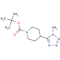 1269429-34-6 tert-butyl 4-(1-methyltetrazol-5-yl)piperidine-1-carboxylate chemical structure