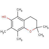 950-99-2 2,2,5,7,8-pentamethyl-3,4-dihydrochromen-6-ol chemical structure