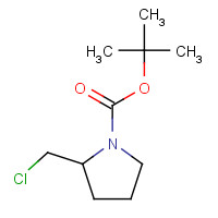 1142400-61-0 tert-butyl 2-(chloromethyl)pyrrolidine-1-carboxylate chemical structure