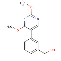 1125432-35-0 [3-(2,4-dimethoxypyrimidin-5-yl)phenyl]methanol chemical structure