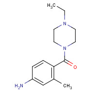 853297-54-8 (4-amino-2-methylphenyl)-(4-ethylpiperazin-1-yl)methanone chemical structure
