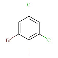 81067-44-9 1-bromo-3,5-dichloro-2-iodobenzene chemical structure