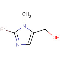 886371-39-7 (2-bromo-3-methylimidazol-4-yl)methanol chemical structure