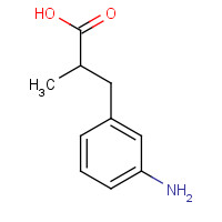 41201-56-3 3-(3-aminophenyl)-2-methylpropanoic acid chemical structure