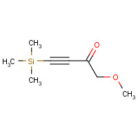 591218-21-2 1-methoxy-4-trimethylsilylbut-3-yn-2-one chemical structure