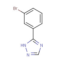 342617-08-7 5-(3-bromophenyl)-1H-1,2,4-triazole chemical structure